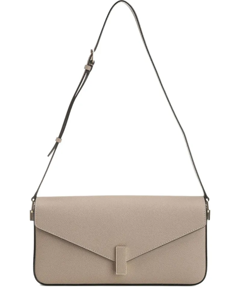 Valextra Iside Schultertasche - Nude Nude