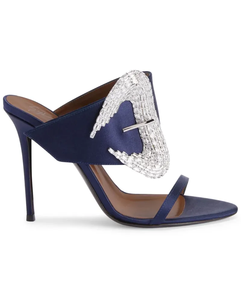 Giuseppe Zanotti Ludhovica Mules 105mm - Blau Blau