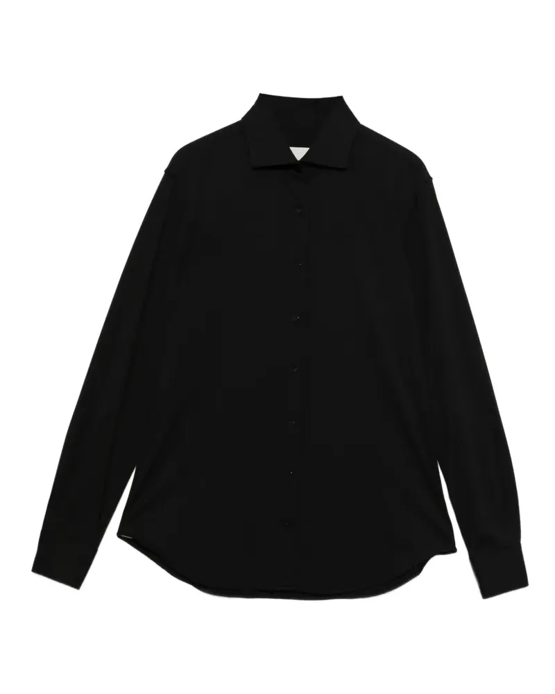 XACUS Pina long-sleeve shirt - Schwarz Schwarz