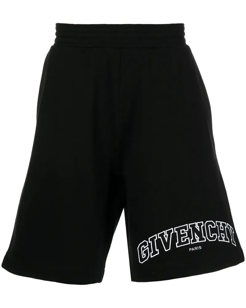 Givenchy Joggingshorts mit Logo-Print - Schwarz Schwarz