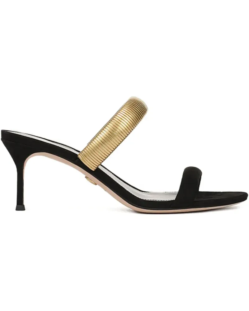 Veronica Beard Tobin Sandalen 65mm - Schwarz Schwarz