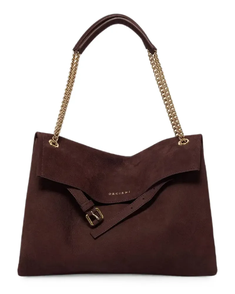 Orciani Midi Venus Nabucco Schultertasche - Braun Braun