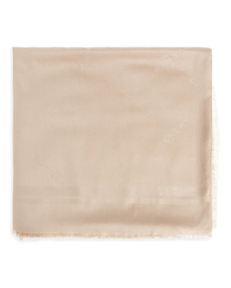 Givenchy Schal mit Monogrammmuster - Nude Nude