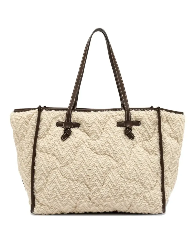 Gianni Chiarini Gesteppte Handtasche - Nude Nude