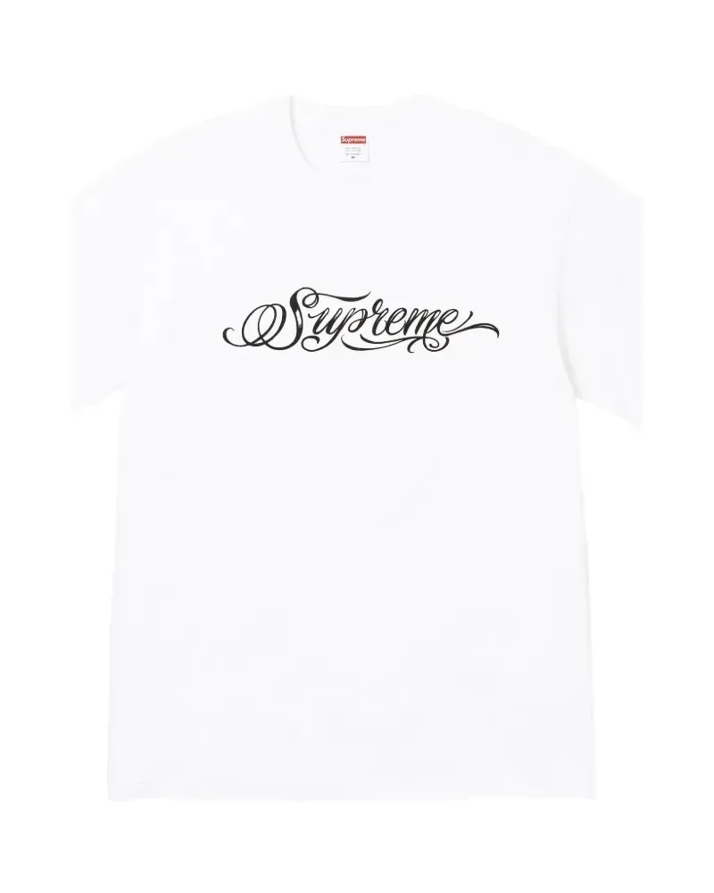 Supreme Being Script T-Shirt - Weiß Weiß