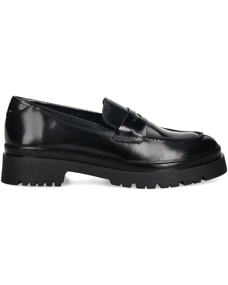 Gant Aligrey lug-sole penny loafers - Schwarz Schwarz