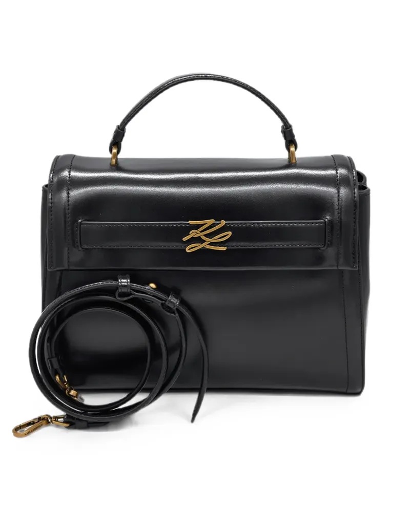 Karl Lagerfeld K/Autograph Handtasche - Schwarz Schwarz
