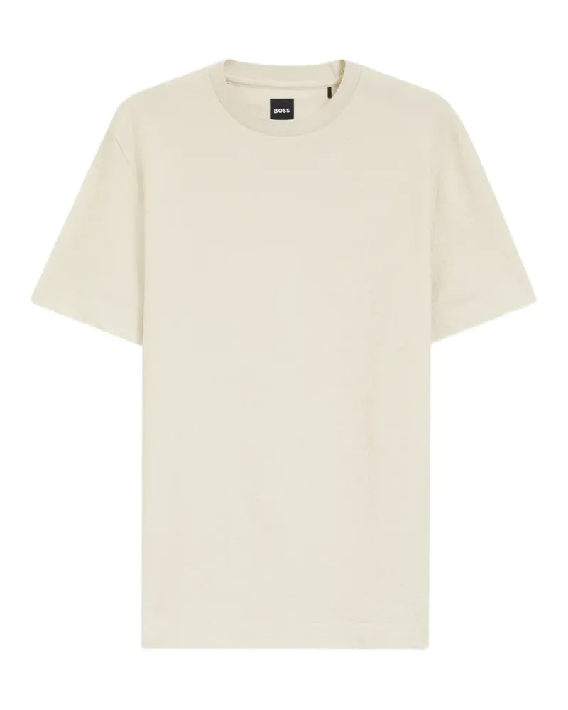 HUGO BOSS texture T-shirt - Nude Nude