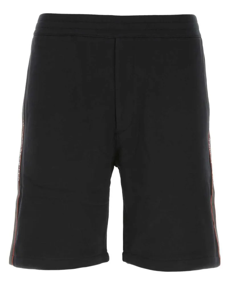 Alexander McQueen Jogginghose mit Logo-Streifen - Schwarz Schwarz