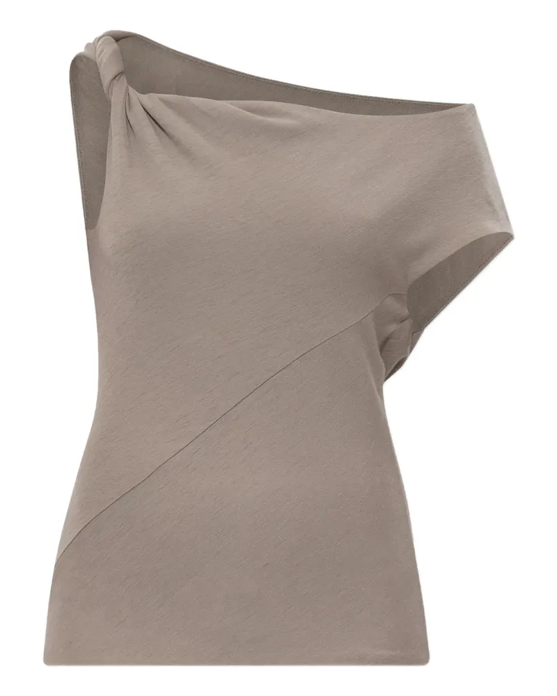 Entire Studios Asymmetrisches Tanktop - Nude Nude