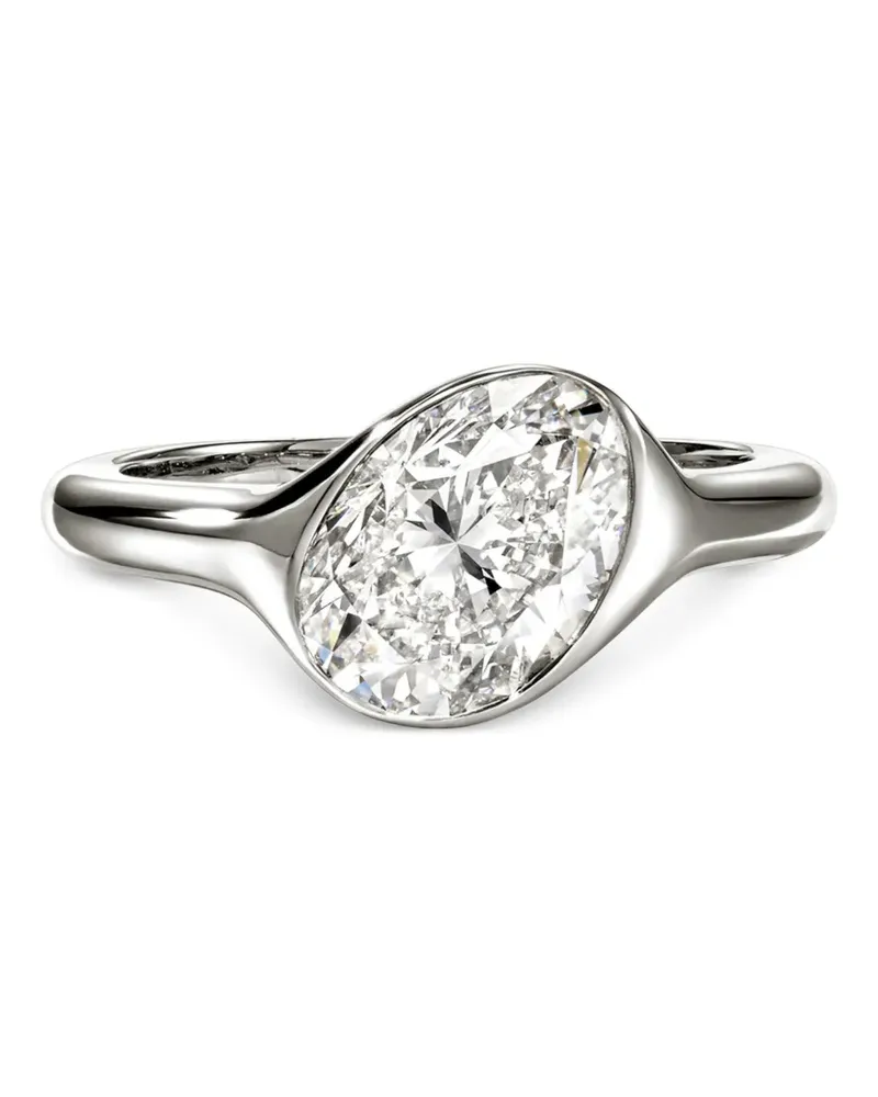 John Hardy Lovestruck™ diamond silver ring - Silber Silber