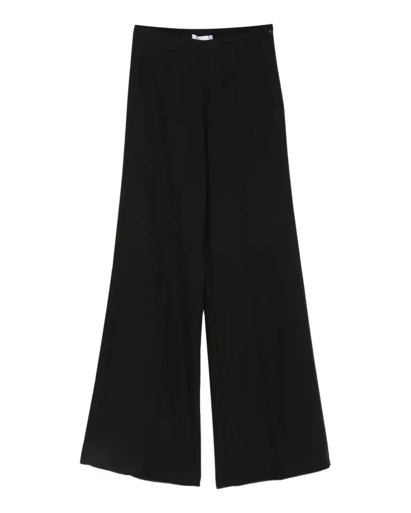CENERE GB pressed-crease palazzo pants - Schwarz Schwarz