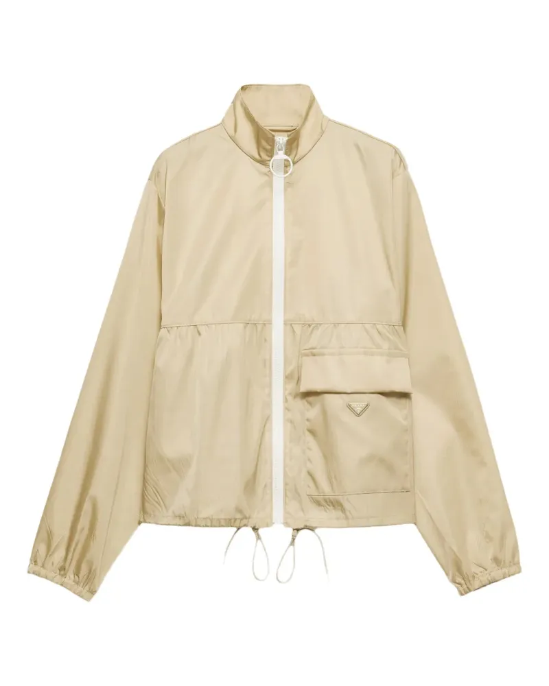 Prada Bomberjacke aus Re-Nylon - Nude Nude
