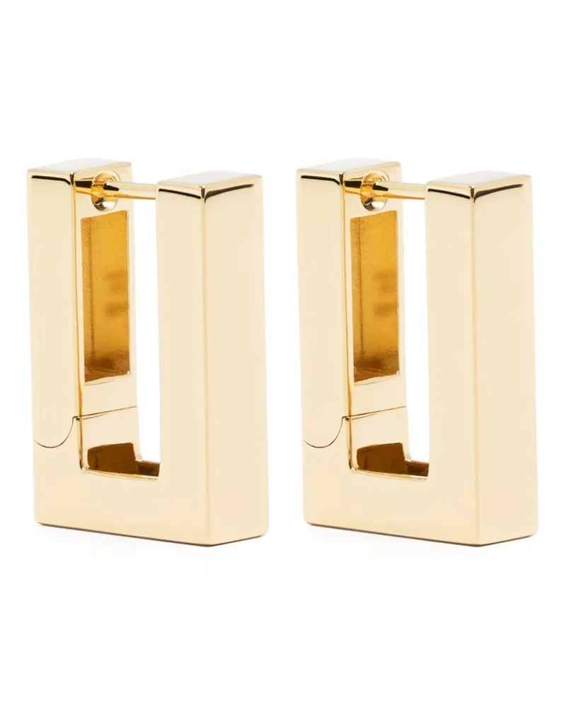 Tom Wood Vergoldete Creolen Gold