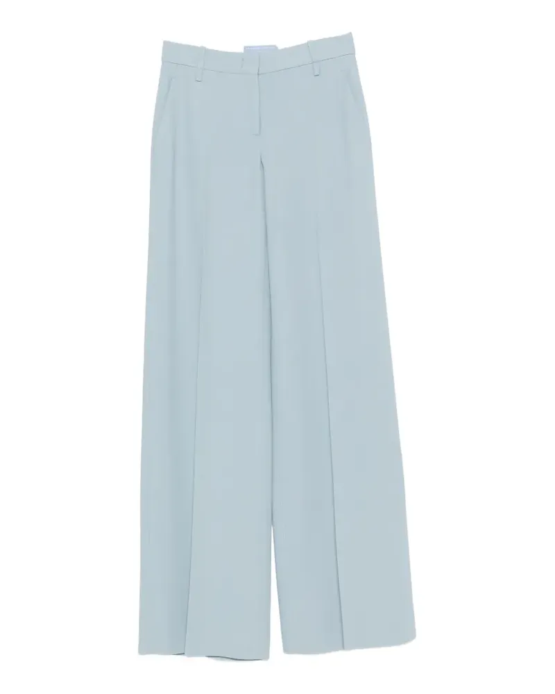 Ermanno Scervino pressed-crease palazzo pants - Blau Blau