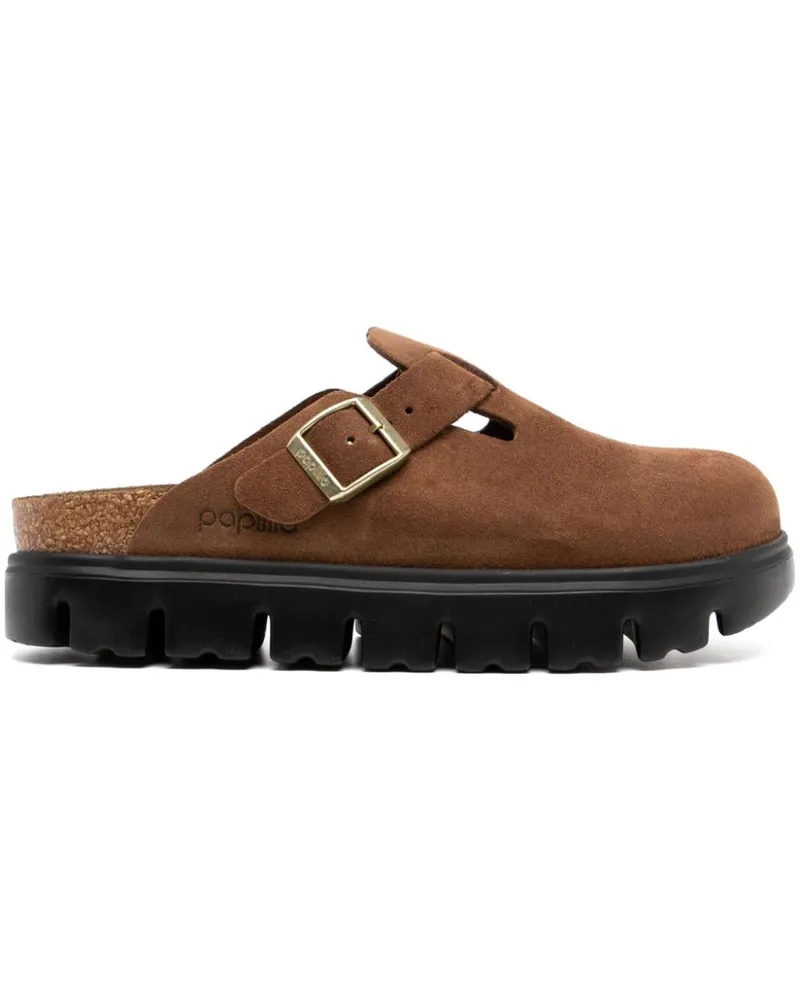 Birkenstock Chunky Boston Slipper - Braun Braun