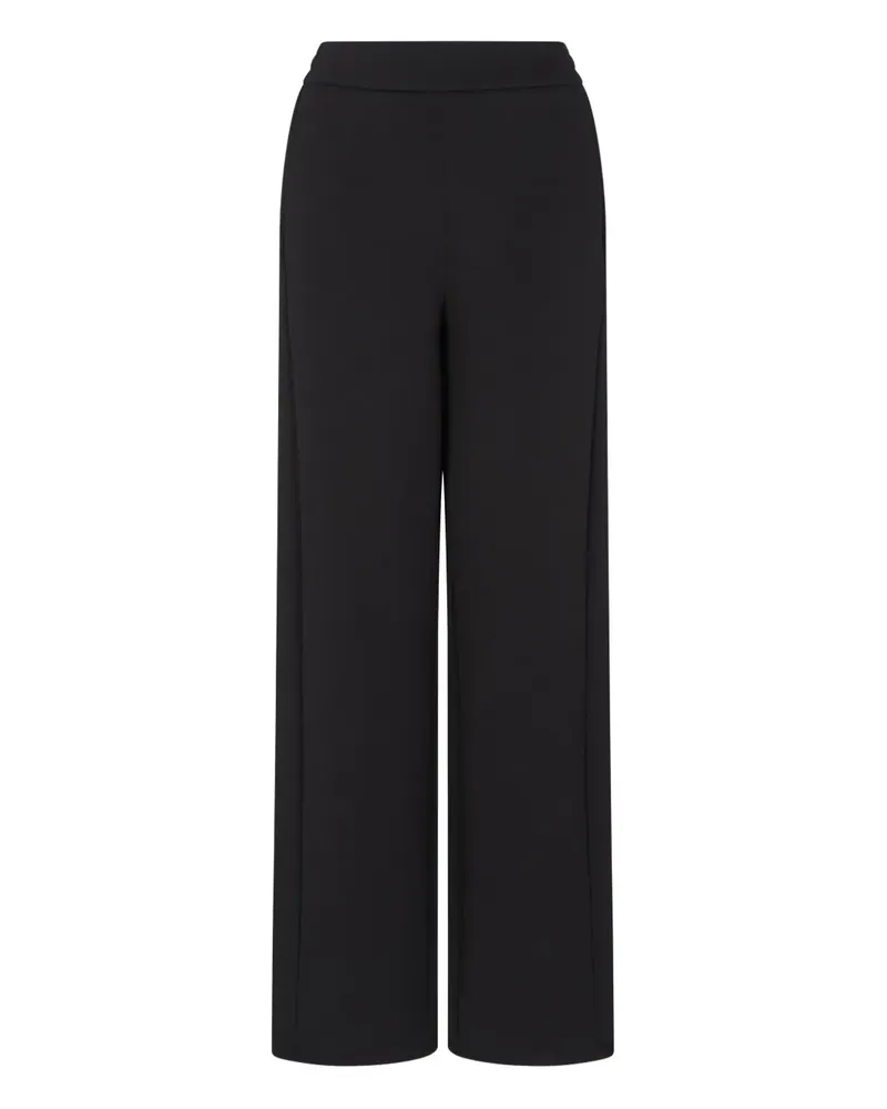 Emporio Armani Hose mit Ziernaht - Schwarz Schwarz