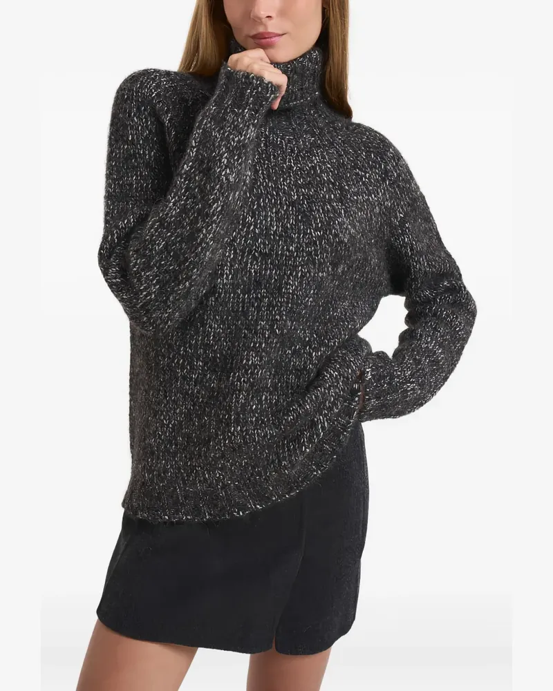 P.A.R.O.S.H. P.A.R.O H. Pullover mit Rollkragen - Grau Grau