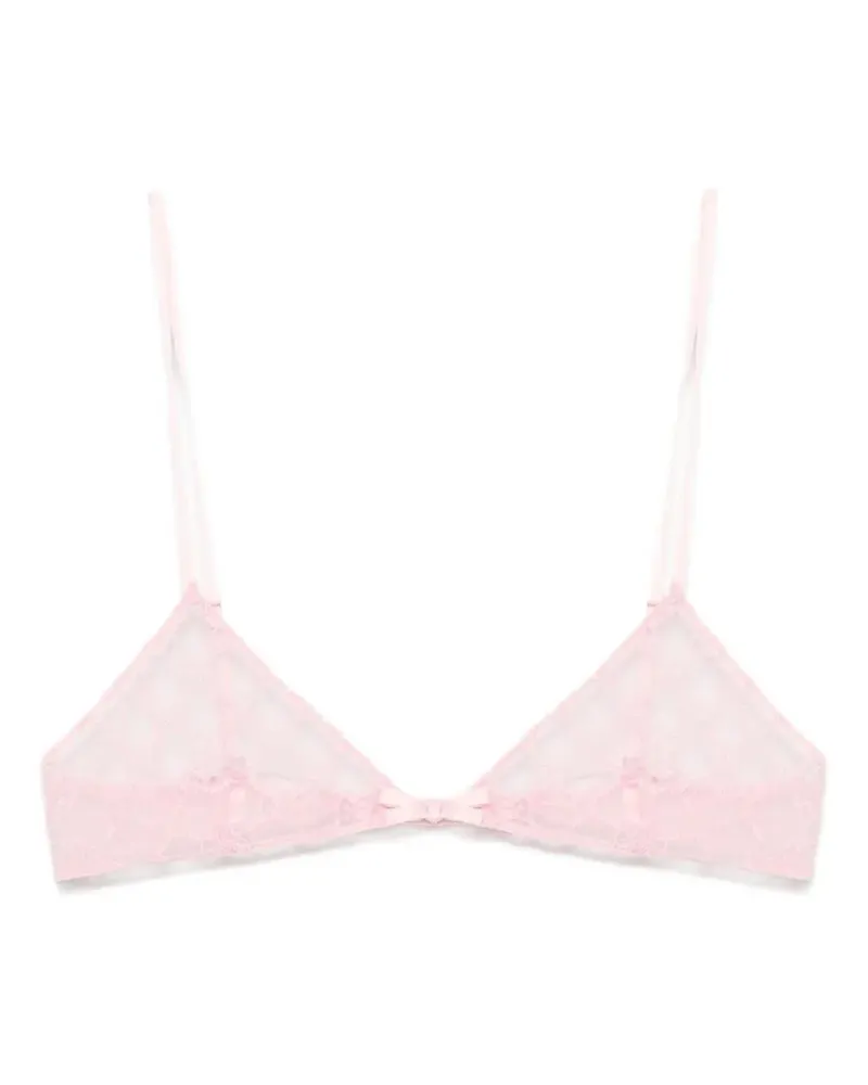Gucci GG tulle bra - Rosa Rosa