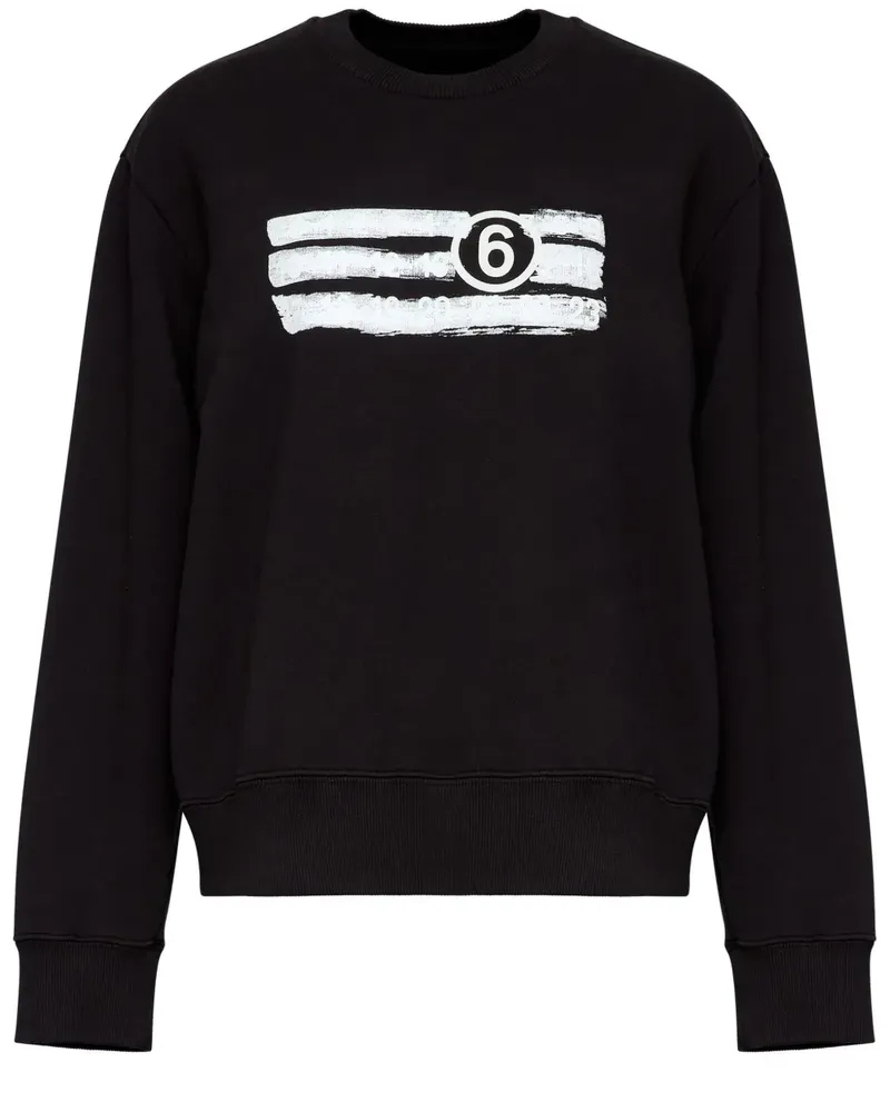 Maison Margiela Sweatshirt aus Jersey - Schwarz Schwarz