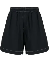 SUNNEI Shorts mit Kontrastnähten Schwarz