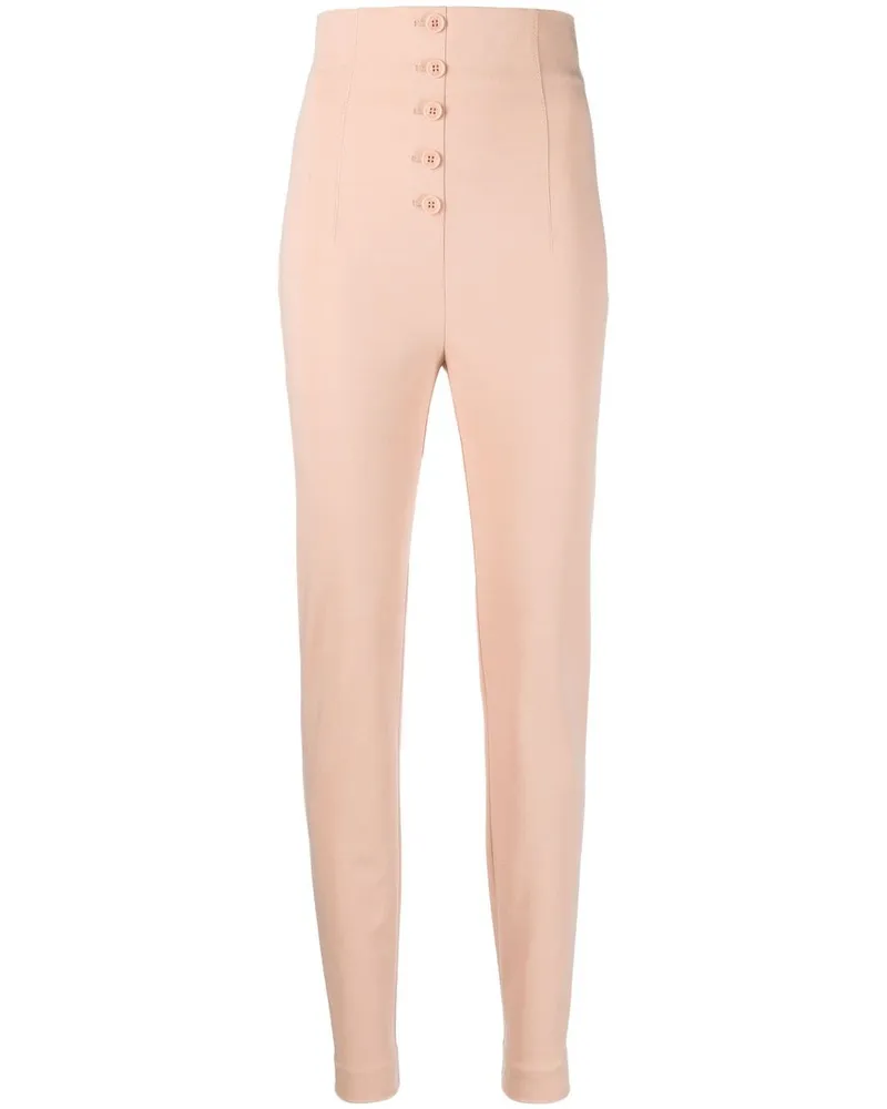 Philosophy Di Lorenzo Serafini Hose mit hohem Bund - Nude Nude