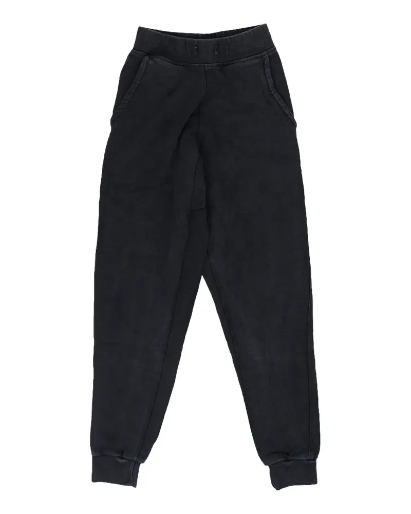 RHUDE graphic-print track pants - Schwarz Schwarz