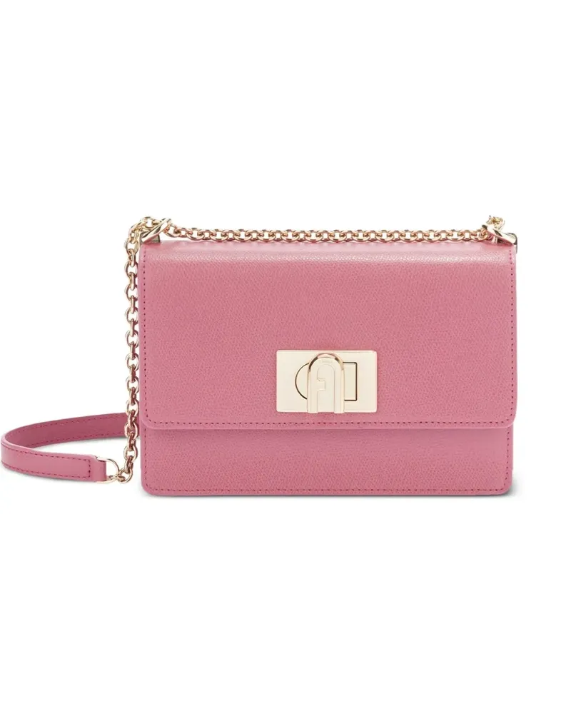 Furla Mini Umhängetasche mit Kettenriemen - Rosa Rosa