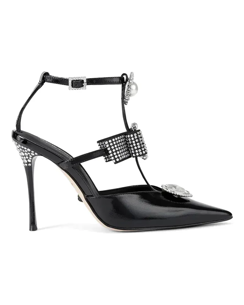 Kurt Geiger Bow Point Gladiator Pumps - Schwarz Schwarz