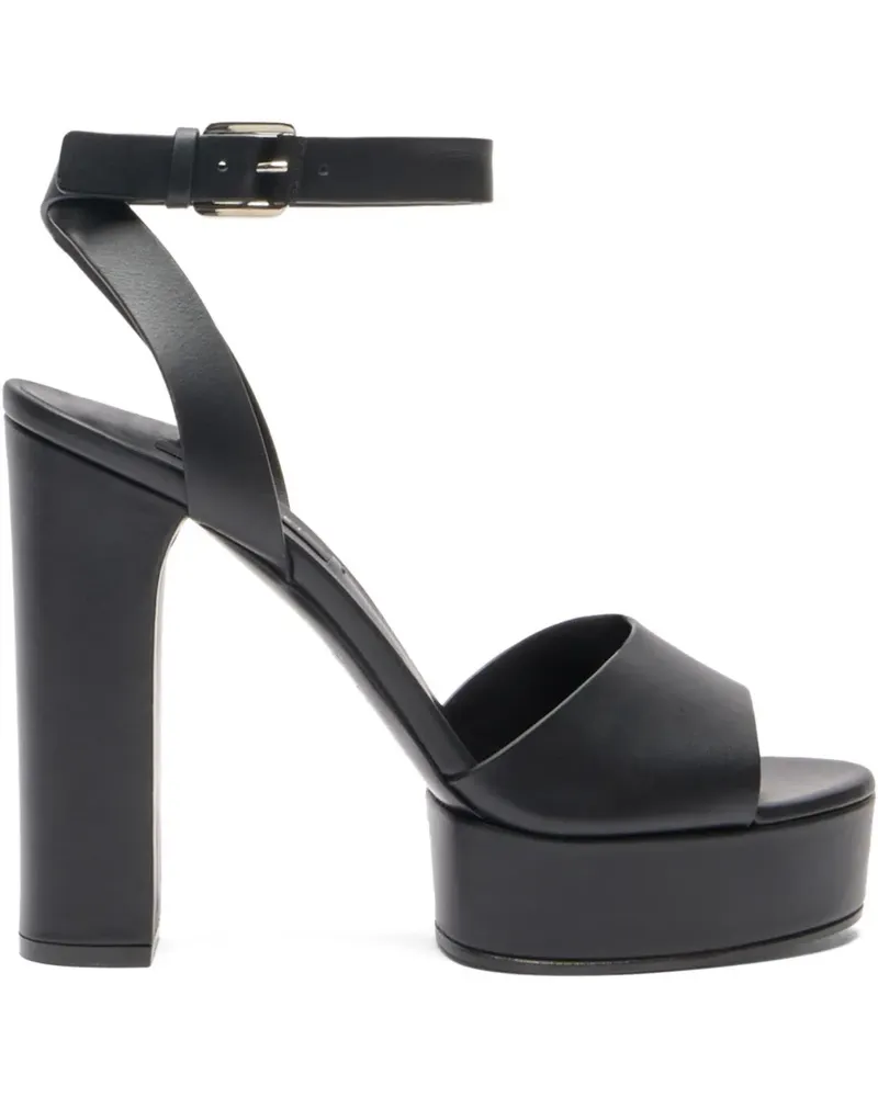Casadei Sandalen mit Plateau - Schwarz Schwarz