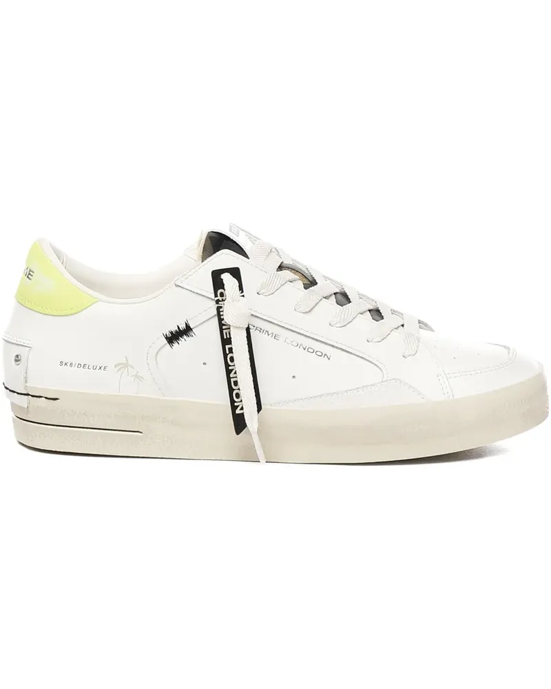 Crime SK8 Deluxe Sneakers - Weiß Weiß