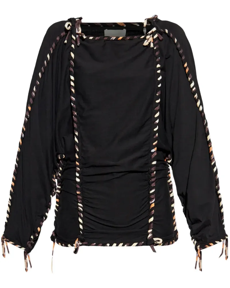 Isabel Marant Zaolia Oberteil - Schwarz Schwarz