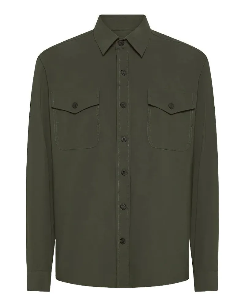 CRUNA Osaka chest-pocket jacket - Grün Grün