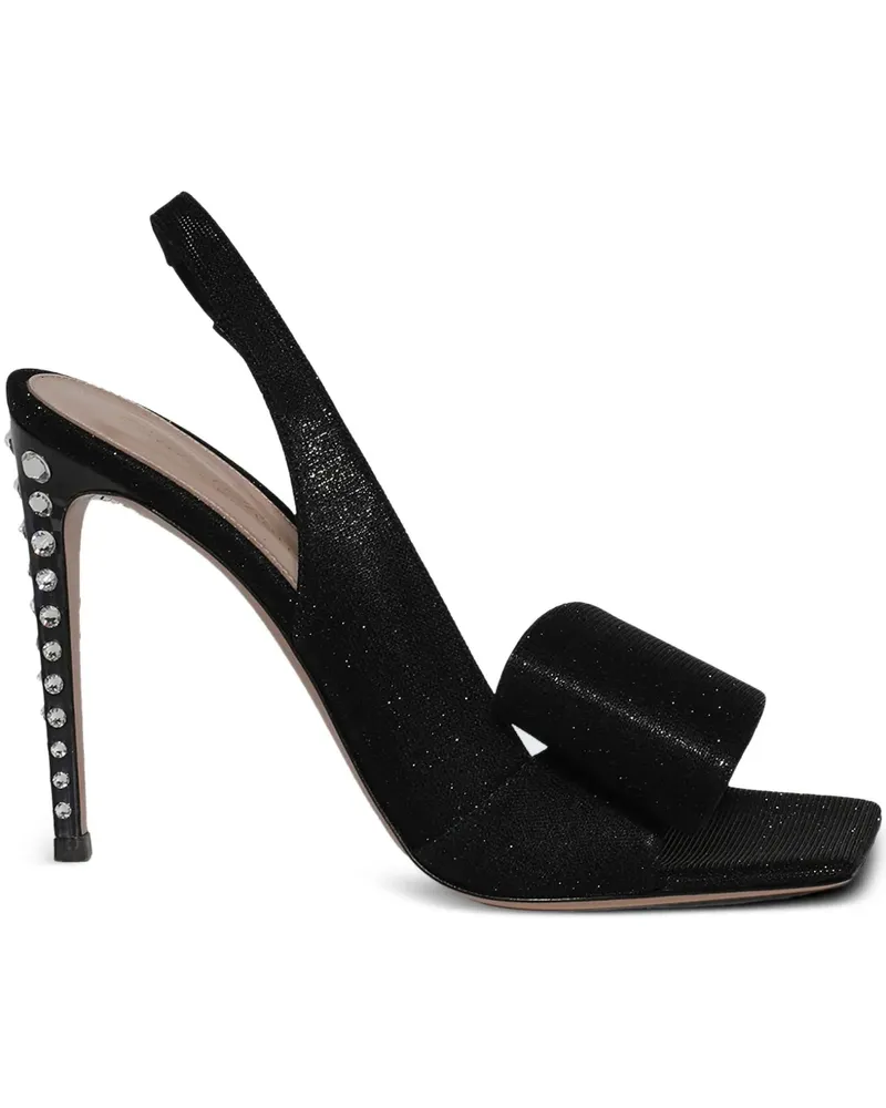 Gianvito Rossi Flash Sandalen 105mm - Schwarz Schwarz