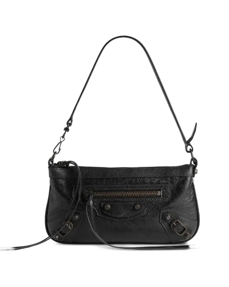 Balenciaga Le City Schultertasche - Schwarz Schwarz