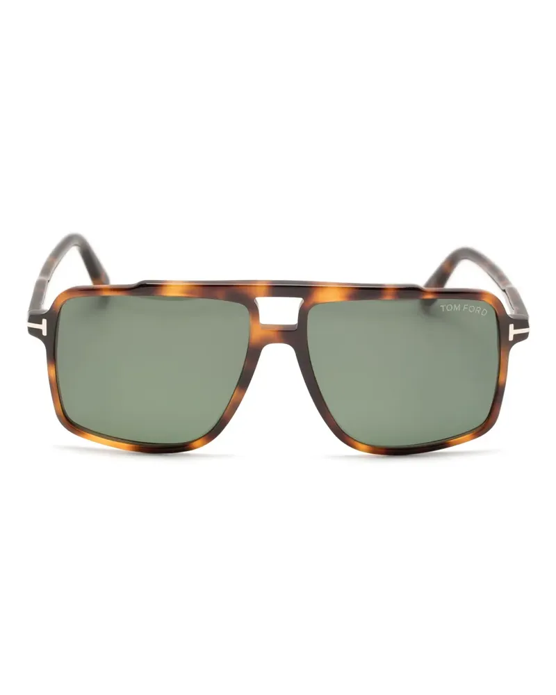 Tom Ford Getönte Pilotenbrille - Braun Braun