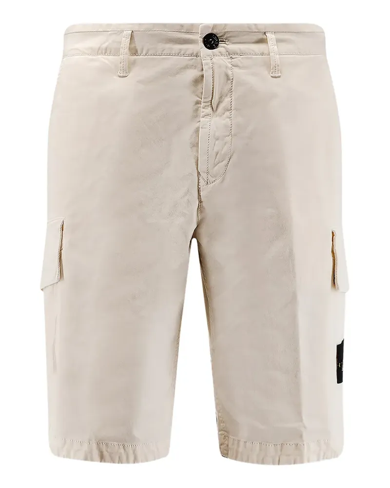 Stone Island Shorts mit aufgesetzten Taschen - Nude Nude