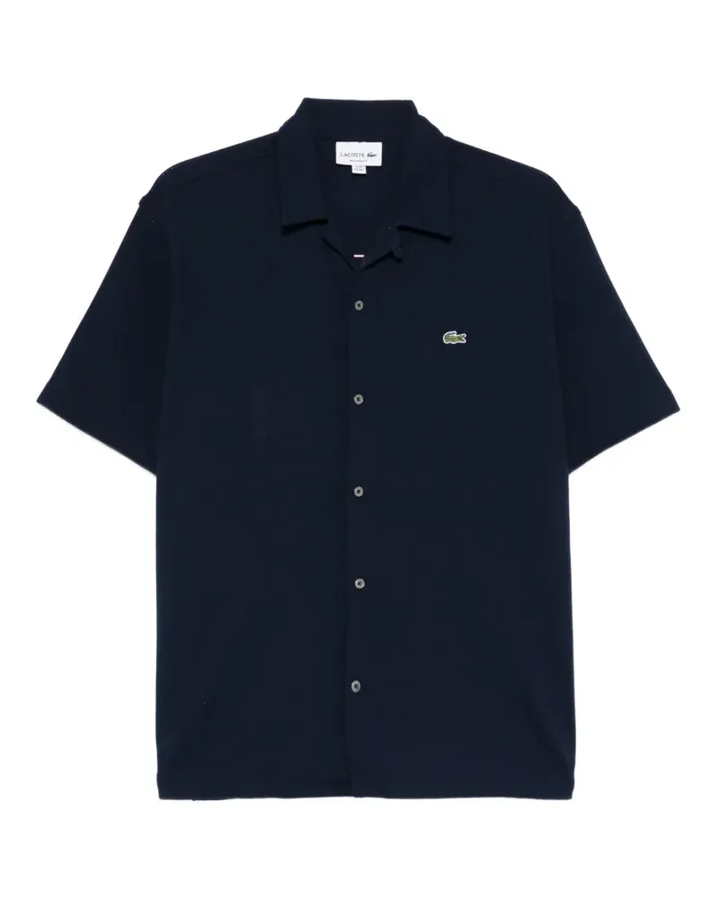 Lacoste Klassisches Hemd - Blau Blau