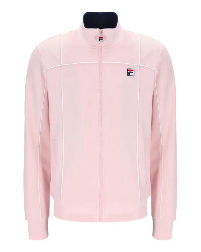 Fila Armando Sweatshirt mit Kontrastpaspeln - Rosa Rosa