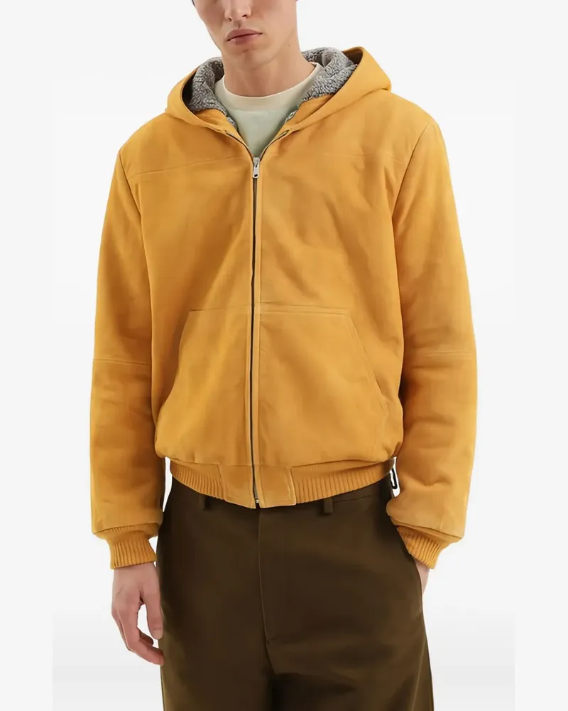 1989 STUDIO hooded zip-up jacket - Gelb Gelb