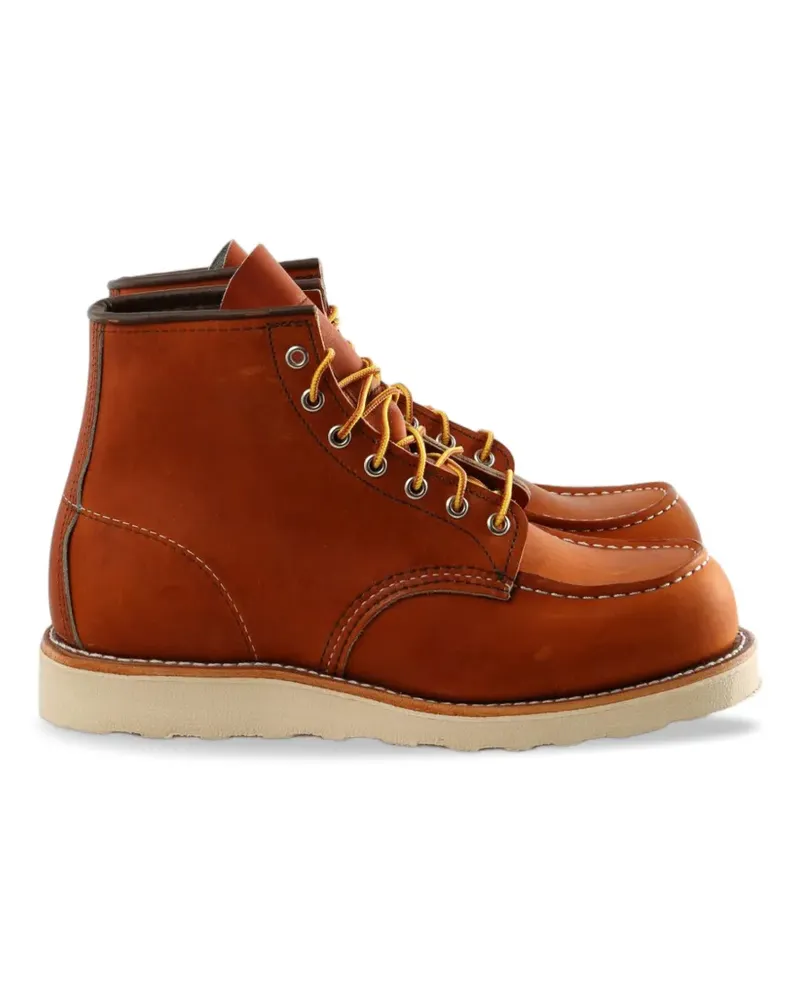 Red Wing Shoes 875 moc-toe leather boots - Braun Braun