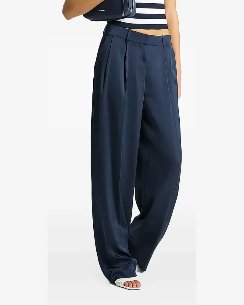 Michael Kors Plissierte Hose - Blau Blau