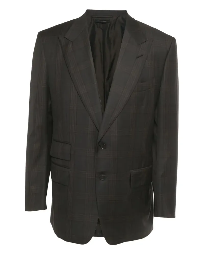 Tom Ford checkered wool blazer - Braun Braun