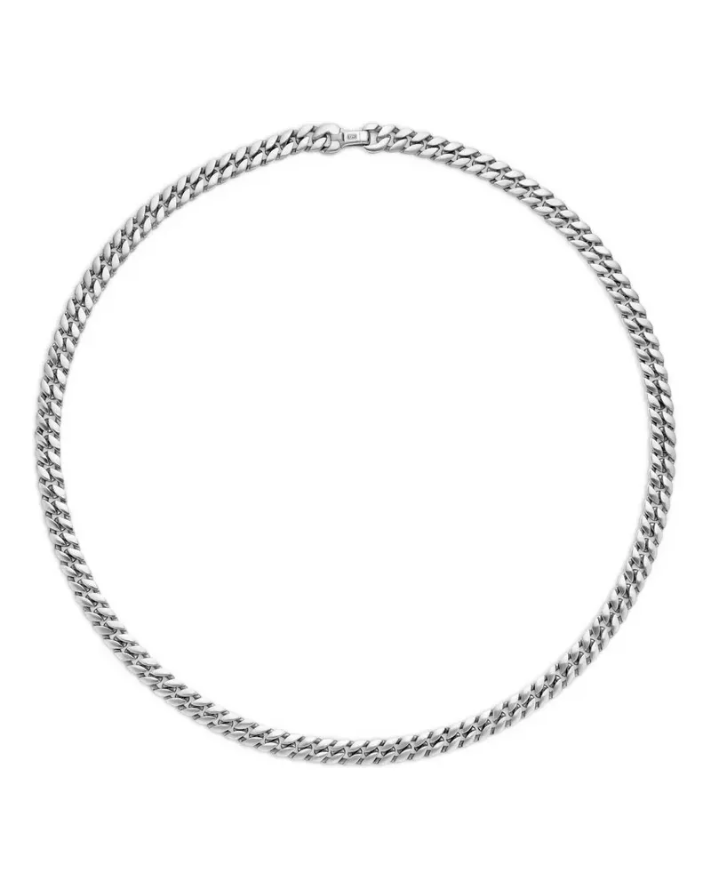 David Yurman Panzerkette aus Sterlingsilber Silber