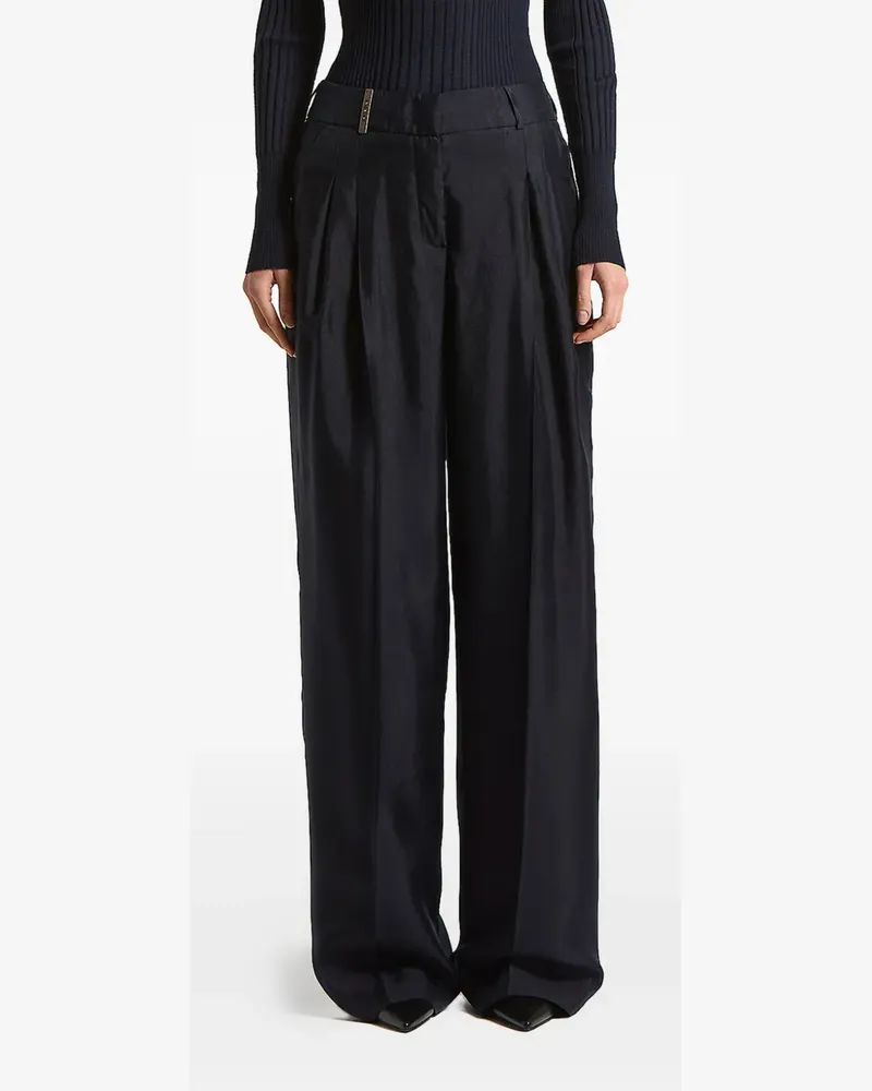 Peserico pleated trousers - Blau Blau