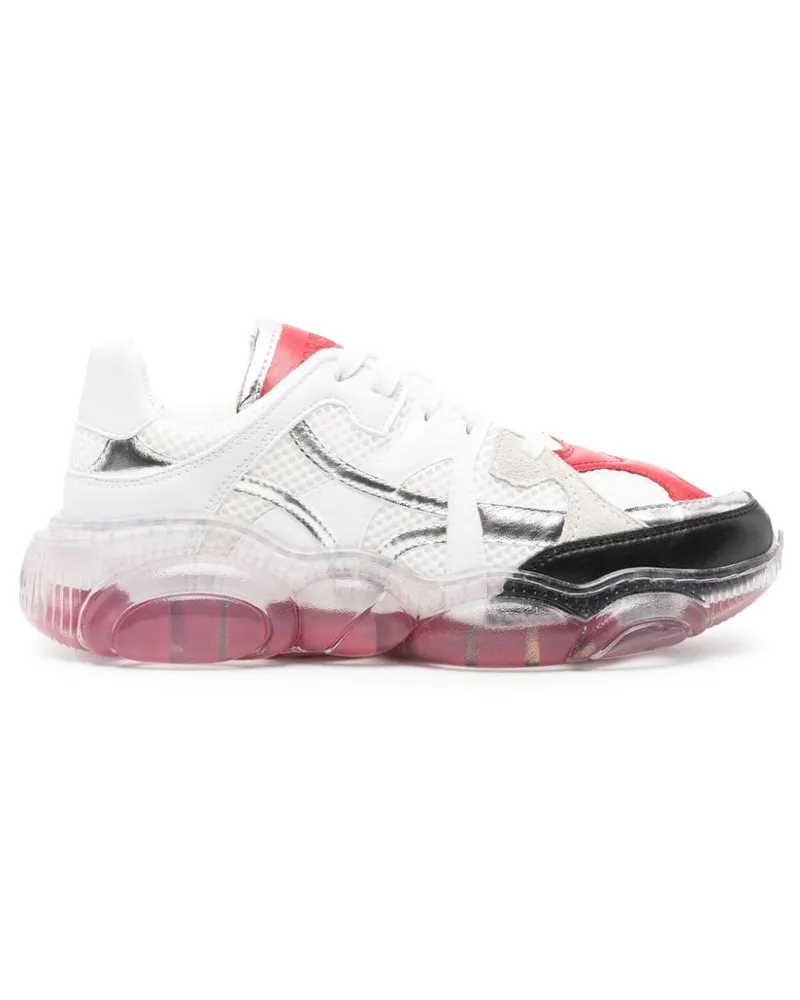 Moschino Sneakers mit dicker Sohle - Weiß Weiß