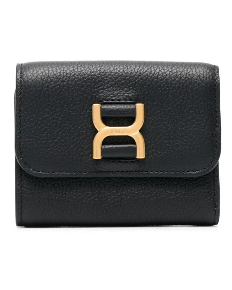 Chloé Portemonnaie mit Logo-Schnalle - Schwarz Schwarz