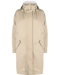 Yves Salomon Parka mit Kapuze Nude