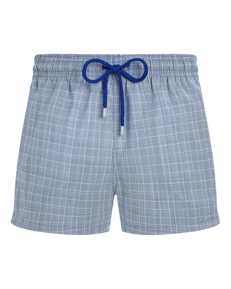 Vilebrequin Shorts mit Prince of Wales-Karo - Blau Blau