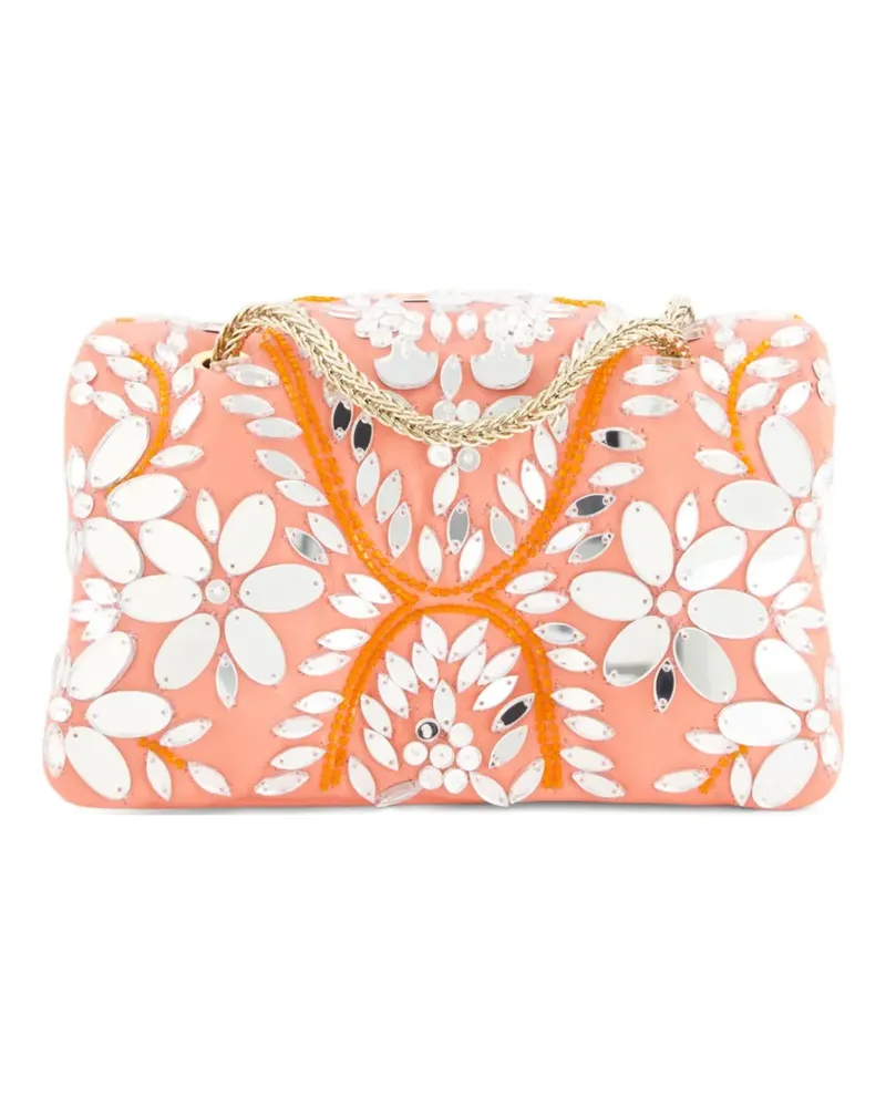 Giambattista Valli Mini Airbag Umhängetasche mit Verzierung - Rosa Rosa